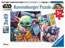 Load image into Gallery viewer, The Mandalorian: Grogu Moments - 3x49 Piece Puzzle by Ravensburger - Hallmark Timmins