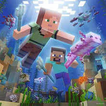 Load image into Gallery viewer, Children’s Puzzle Minecraft  - 3 x 49 Piece Puzzle by Ravensburger