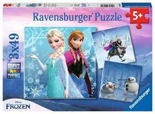 Load image into Gallery viewer, Winter Adventures - 3 x 49 Piece Puzzle by Ravensburger