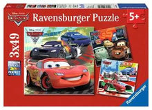 Load image into Gallery viewer, Worldwide Racing Fun - 3x49 Piece Puzzle by Ravensburger