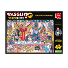 Load image into Gallery viewer, Wasgij Original 42 - Rule the Runway! - 1000 Piece Puzzle