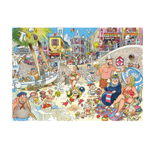Load image into Gallery viewer, Wasgij Retro Destiny 8 - High Season! - 1000 Piece Puzzle - Hallmark Timmins