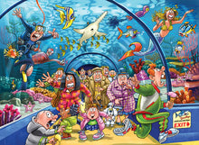 Load image into Gallery viewer, Wasgij? Original 43 - Aquarium Antics - 1000 Pieces