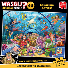 Load image into Gallery viewer, Wasgij? Original 43 - Aquarium Antics - 1000 Pieces
