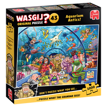 Load image into Gallery viewer, Wasgij? Original 43 - Aquarium Antics - 1000 Pieces