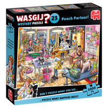 Load image into Gallery viewer, Wasgij Mystery 23 - Pooch Parlour! - 1000 Piece Puzzle - Hallmark Timmins