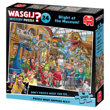 Load image into Gallery viewer, Wasgij Mystery #24, Panic at the Museum! - 1000 Pieces