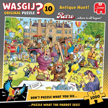 Load image into Gallery viewer, Wasgij Retro Original 10 - Antique Hunt! (1000 pieces)