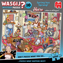 Load image into Gallery viewer, Wasgij Retro Mystery 10 - Spring has Sprung! (1000 pieces)