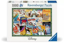 Load image into Gallery viewer, Disney Vintage Movie Posters - 1000 Piece Puzzle by Ravensburger