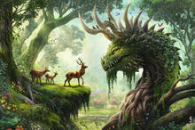 Load image into Gallery viewer, The Forest Dragon awakes - 3000 Piece Puzzle by Ravensburger