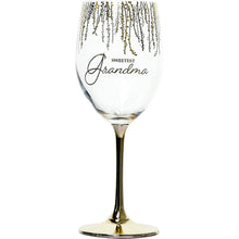 Load image into Gallery viewer, Grandma Gift Boxed 19 oz Crystal Wine Glass