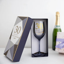 Load image into Gallery viewer, 30 GIFT BOXED 19 OZ CRYSTAL WINE GLASS