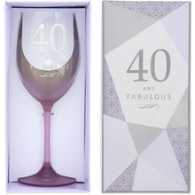 Load image into Gallery viewer, 40 Gift Boxed 19 oz Crystal Wine Glass
