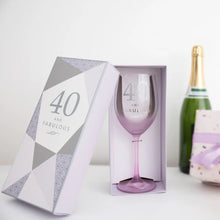Load image into Gallery viewer, 40 Gift Boxed 19 oz Crystal Wine Glass