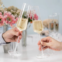 Load image into Gallery viewer, I DO TOO GIFT BOXED 7 OZ GLASS TOASTING FLUTE SET