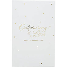 Load image into Gallery viewer, HAPPY ANNIVERSARY GIFT BOXED 7 OZ GLASS TOASTING FLUTE SET