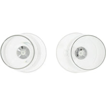 Load image into Gallery viewer, 25TH ANNIVERSARY GIFT BOXED 7 OZ GLASS TOASTING FLUTE SET