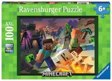 Load image into Gallery viewer, Monster Minecraft - 100 Piece Puzzle by Ravensburger