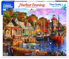 Load image into Gallery viewer, Harbor Evening - 1000 Piece Puzzle by White Mountain