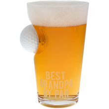 Load image into Gallery viewer, GRANDPA PAR 15 OZ GOLF BALL GLASS