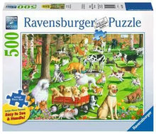 Load image into Gallery viewer, At The Dog Park - 500 Piece Puzzle by Ravensburger - Hallmark Timmins