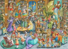 Load image into Gallery viewer, Midnight at The Library - 1000 Piece Puzzle by Ravensburger