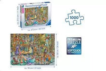 Load image into Gallery viewer, Midnight at The Library - 1000 Piece Puzzle by Ravensburger