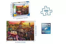 Load image into Gallery viewer, Cozy Wine Terrace - 500 Piece Puzzle by Ravensburger