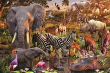 Load image into Gallery viewer, African Animals World - 3000 Piece Puzzle by Ravensburger