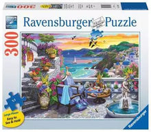Load image into Gallery viewer, Santorini Sunset - 300 Piece Puzzle by Ravensburger