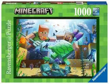 Load image into Gallery viewer, Minecraft Mosaic - 1000 Piece Puzzle by Ravensburger