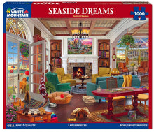 Load image into Gallery viewer, Seaside Dreams - 1000 Piece Puzzle by White Mountain