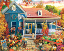 Load image into Gallery viewer, Autumn House - 1000 Puzzle by White Mountain