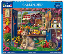 Load image into Gallery viewer, Garden Shed - 500 Piece Puzzle by White Mountain