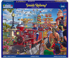 Load image into Gallery viewer, Seaside Railway - 500 Piece Puzzle by White Mountain