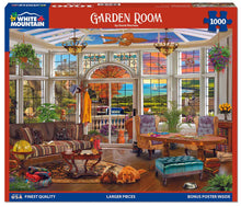 Load image into Gallery viewer, Garden Room - 1000 Piece Puzzle by White Mountain