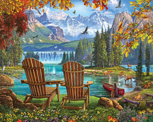 Load image into Gallery viewer, Mountain Paradise - 1000 Piece Puzzle by White Mountain