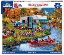 Load image into Gallery viewer, Happy Camping-Seek & Find - 1000 Piece Puzzle by White Mountain