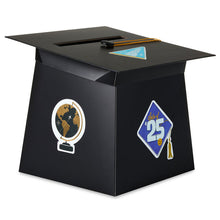 Load image into Gallery viewer, Grad Cap 2025 Card Holder Box With Stickers