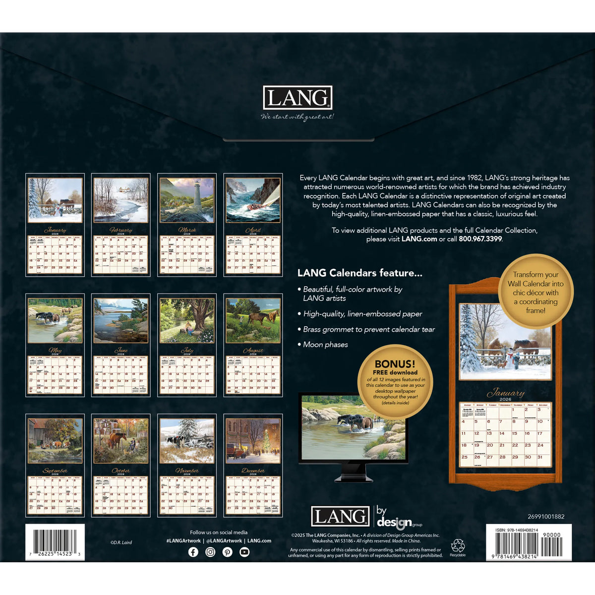 TREASURED TIMES - 2026 LANG CALENDAR – Hallmark Timmins