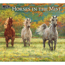 Load image into Gallery viewer, HORSES IN THE MIST - 2026 LANG CALENDAR