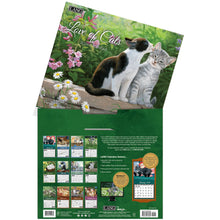 Load image into Gallery viewer, LOVE OF CATS - 2026 LANG CALENDAR