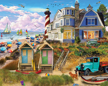 Load image into Gallery viewer, Fun At The Beach - 1000 Piece Puzzle by White Mountain