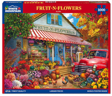 Load image into Gallery viewer, Fruit N Flowers - 1000 Piece Puzzle by White Mountain
