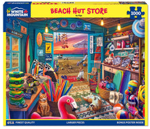 Load image into Gallery viewer, Beach Hut Store - 1000 Piece Puzzle by White Mountain