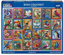 Load image into Gallery viewer, Bird Crochet - 1000 Piece Puzzle by White Mountain