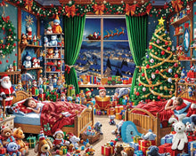 Load image into Gallery viewer, Twas The Night Before Christmas - 1000 Piece Puzzle by White Mountain