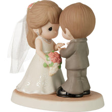 Load image into Gallery viewer, Bride & Groom with Rings Figurine - Precious Moments - Hallmark Timmins