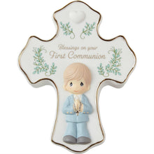 Load image into Gallery viewer, Cross Communion Rosary Box - Boy Precious Moments - Hallmark Timmins